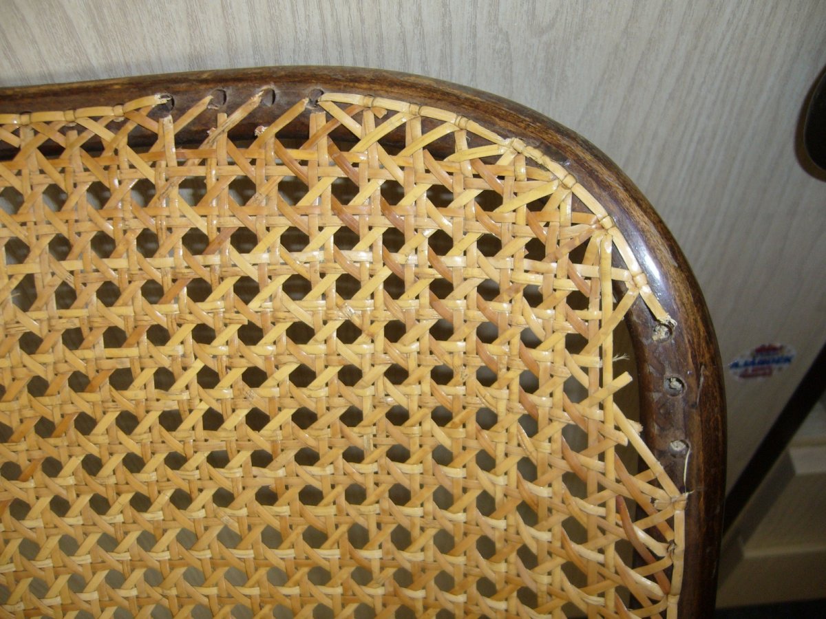 Repair of caned chairs