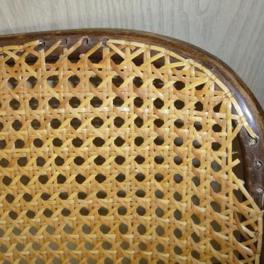 Repair of caned chairs